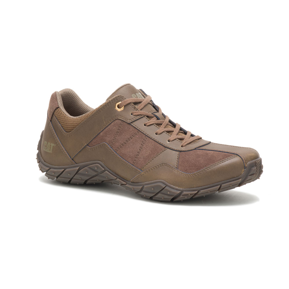 Caterpillar Profuse - Mens Casual Shoes - Dark Beige - NZ (425BJTPAW)